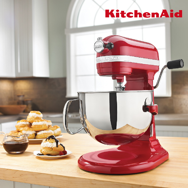 KitchenAid 5QT 升降式攪拌機 - 經典紅 KSM500PSER