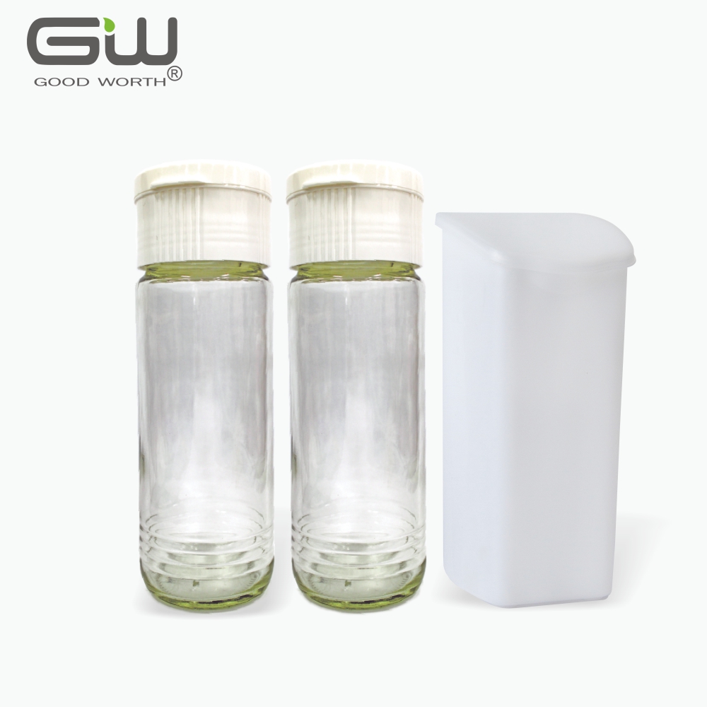【GW 水玻璃】釀造機配件組(梅酒瓶2入+發酵杯1入)(優格機、釀造機適用)