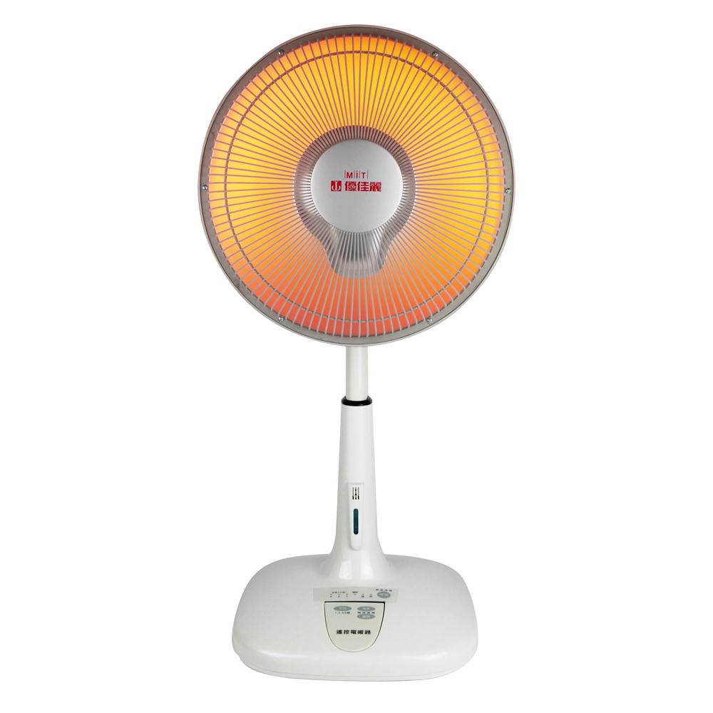 優佳麗 12吋碳素定時遙控電暖器 HY-612ION