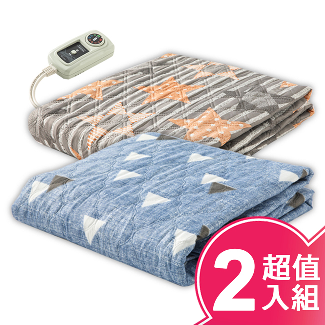 (2入組)韓國甲珍 變頻式恆溫電熱毯(單人) KR3800J