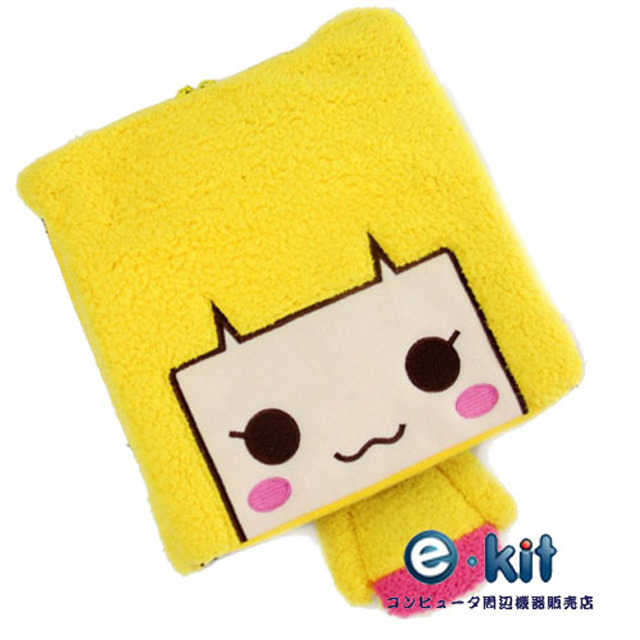 逸奇e-Kit 可愛造型竹炭護腕/可拆洗/USB保暖滑鼠墊/暖手滑鼠墊/保暖小物-黃色款 UW-MS19_Y