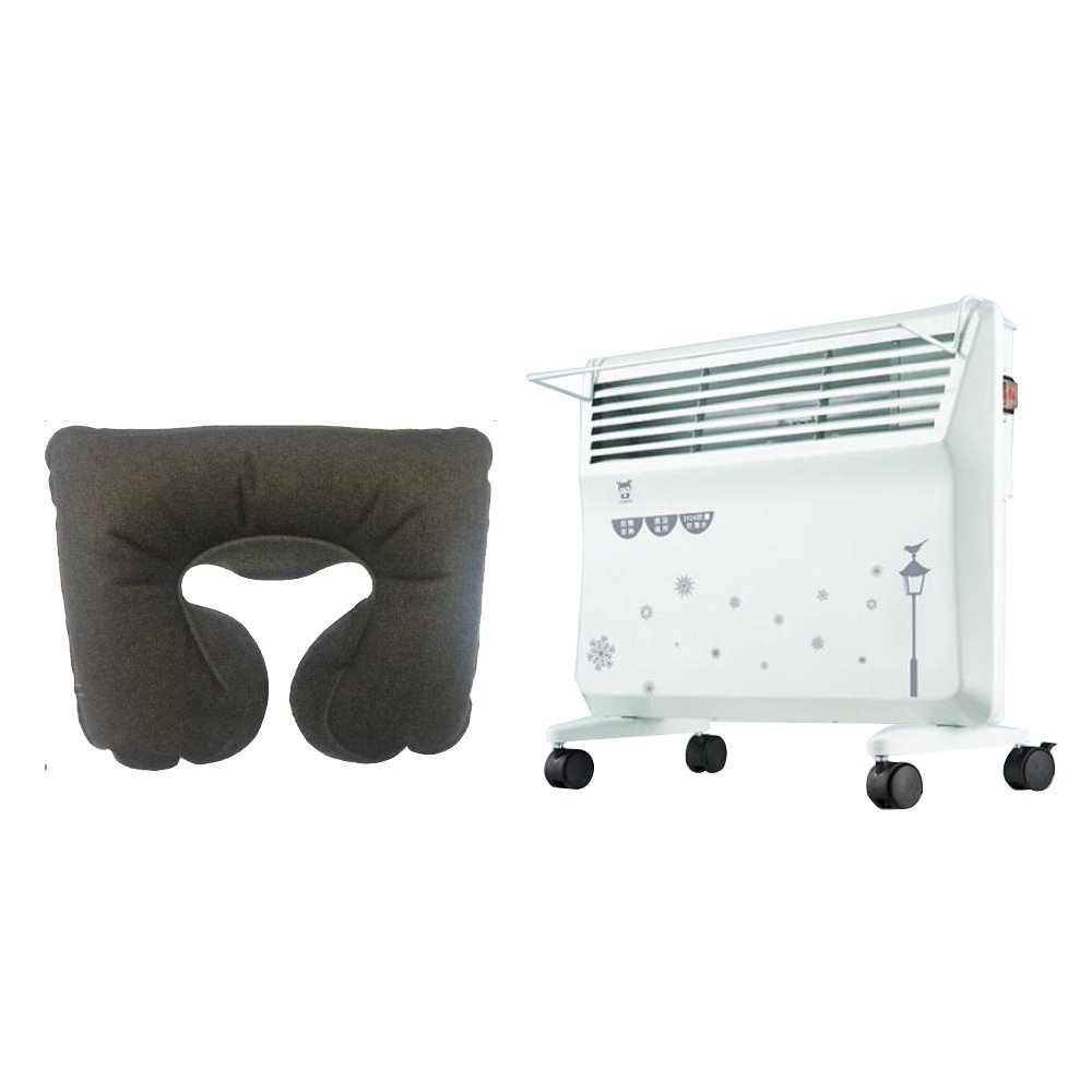 LAPOLO防潑水直立壁掛 兩用對流式 電暖器 LA-967 附組合衣架+贈充氣絨毛護頸枕
