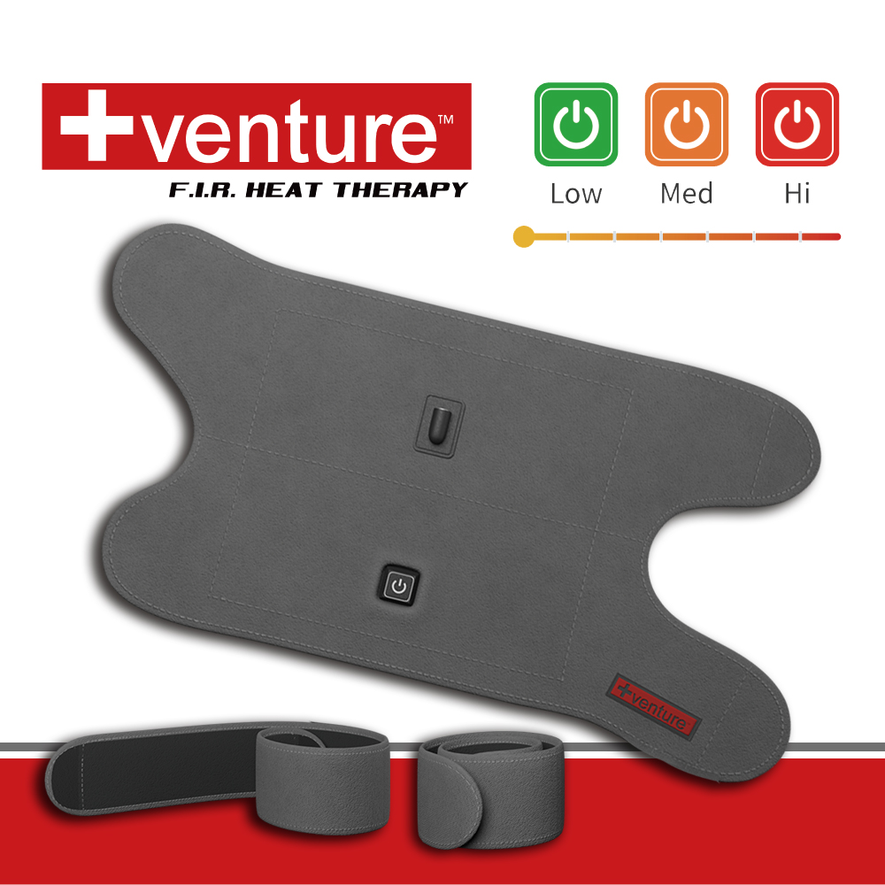 【+venture】FV-720 USB 行動遠紅外線熱敷墊-八合一多部位