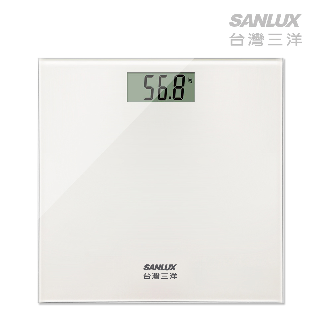 SANLUX台灣三洋 數位體重計 - 白 (SYES-301)