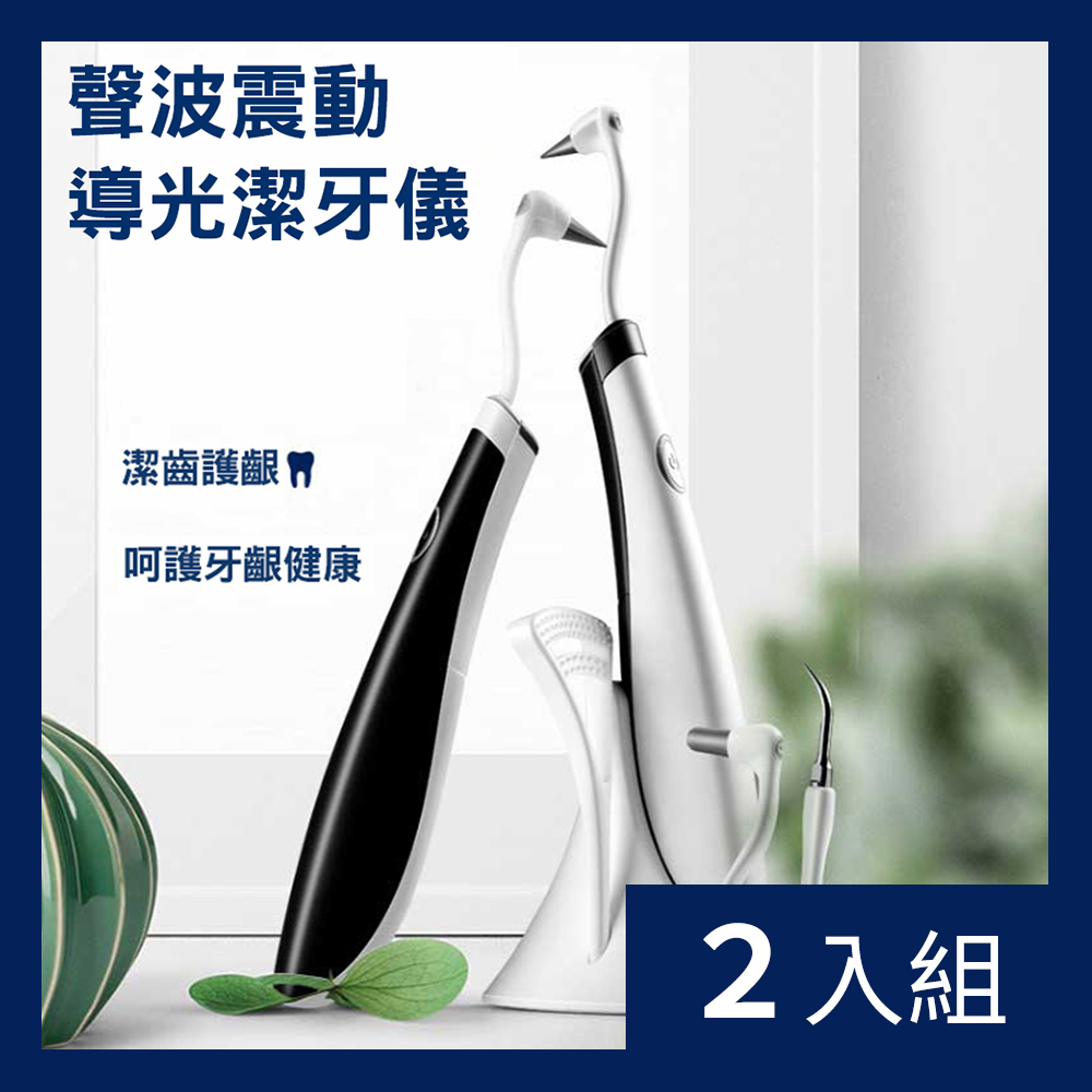 【CS22】VIBRATION 高效多功能電動潔牙沖牙器2色-2入
