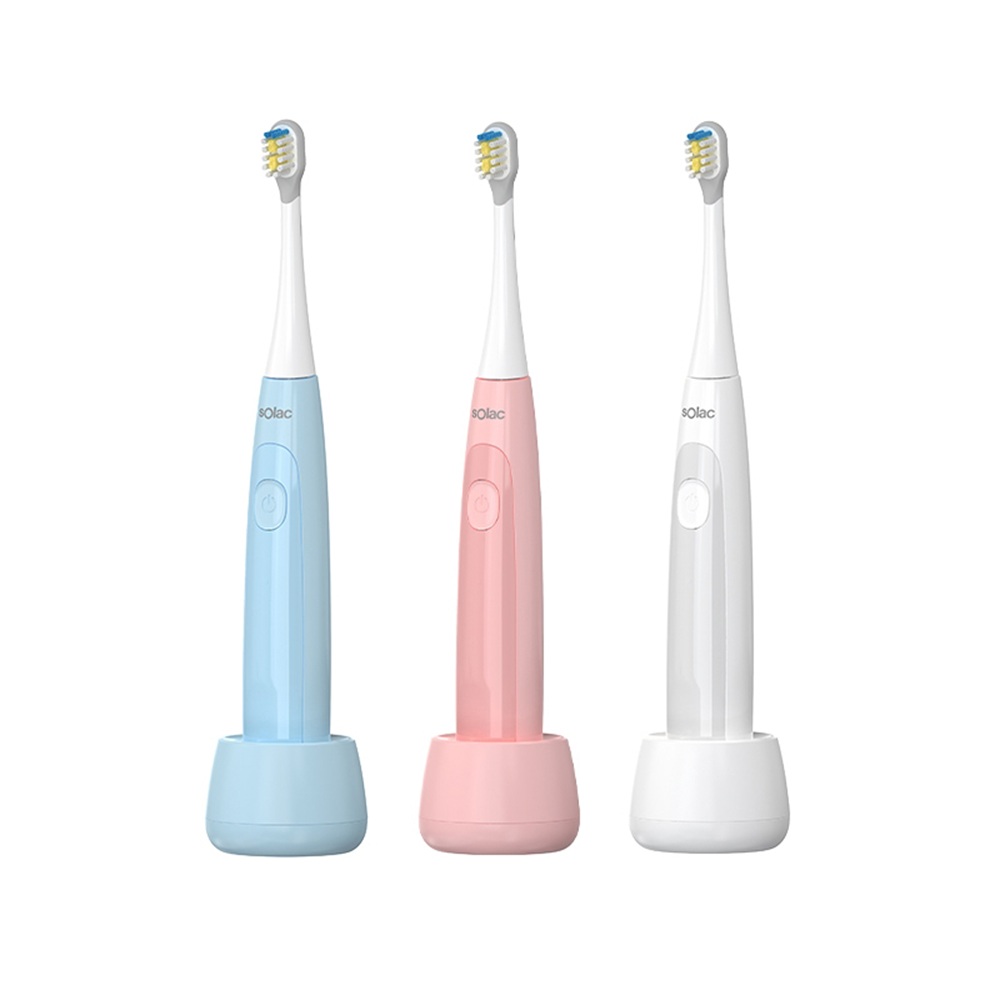 sOlac 【西班牙 】IPX7級防水兒童音波震動牙刷 SRM-K7 三色可選 兒童牙刷兒童電動牙刷震動牙刷