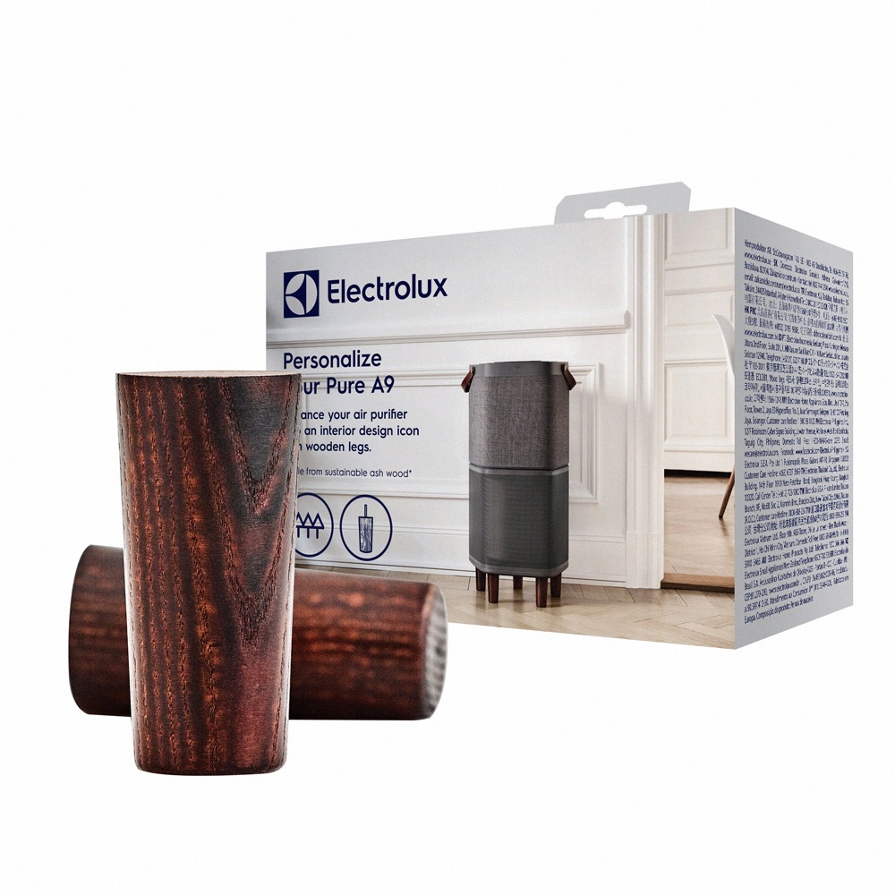 【Electrolux 伊萊克斯】Pure A9/A9.2 空氣清淨機專用配件-木質腳座(ECLDB1深棕)