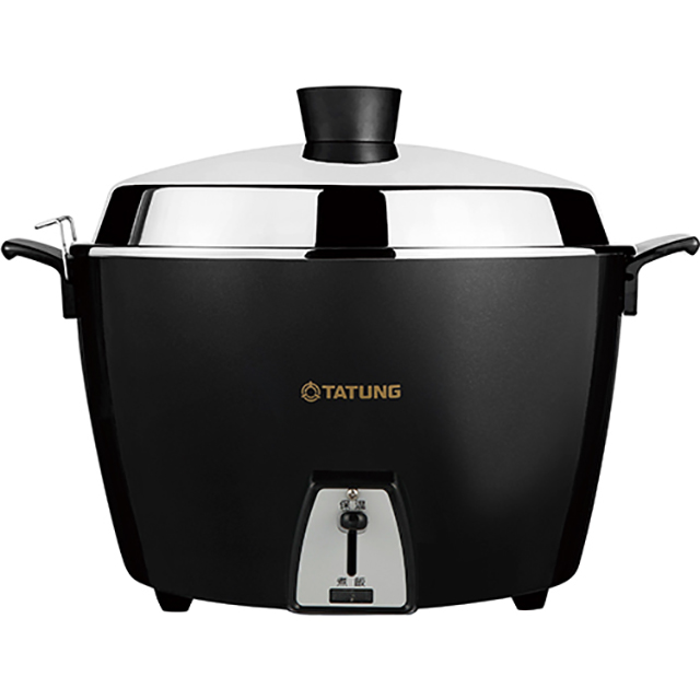 TATUNG 大同 10人份全不鏽鋼電鍋TAC-10L-MBK(曜石黑)