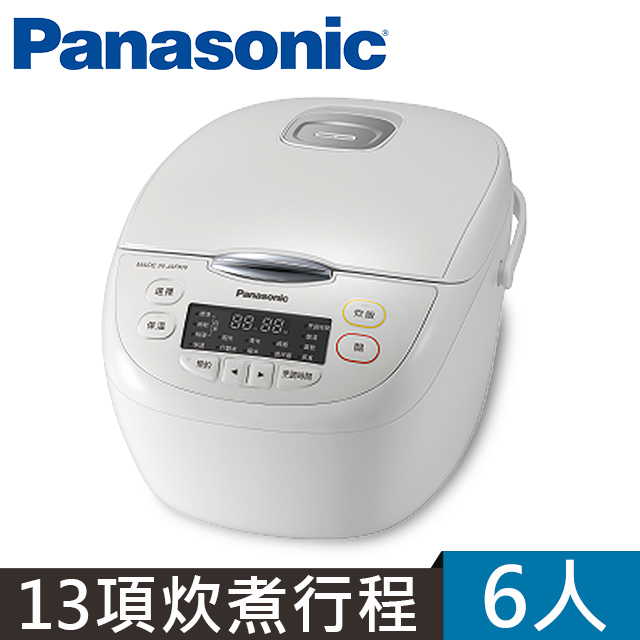 Panasonic國際牌6人份日本製微電腦電子鍋 SR-JMN108
