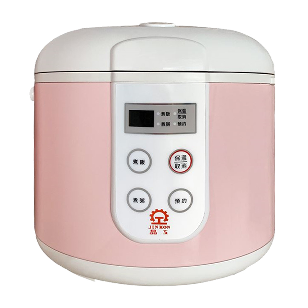 晶工 10人份微電腦電子鍋(粉色) JK-3680