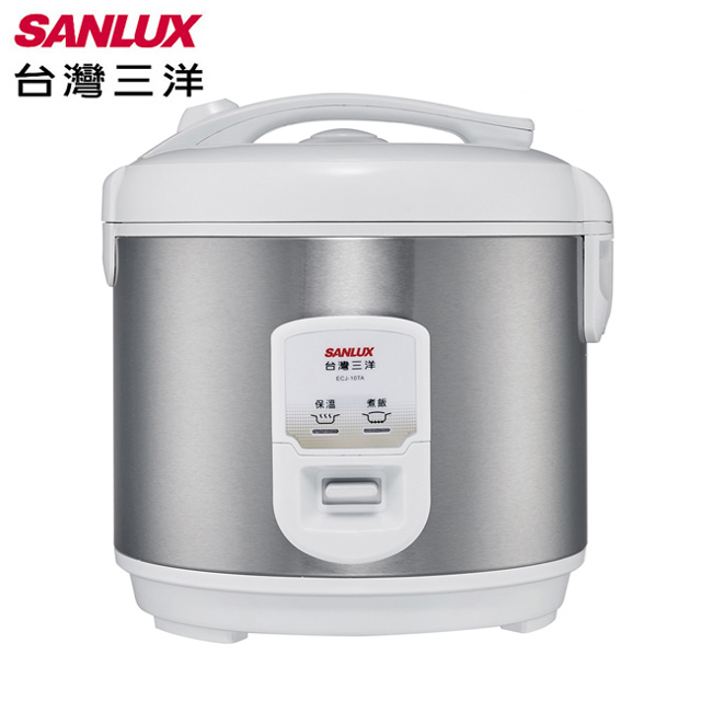 SANLUX臺灣三洋 10人份厚釜電子鍋 ECJ-10TA