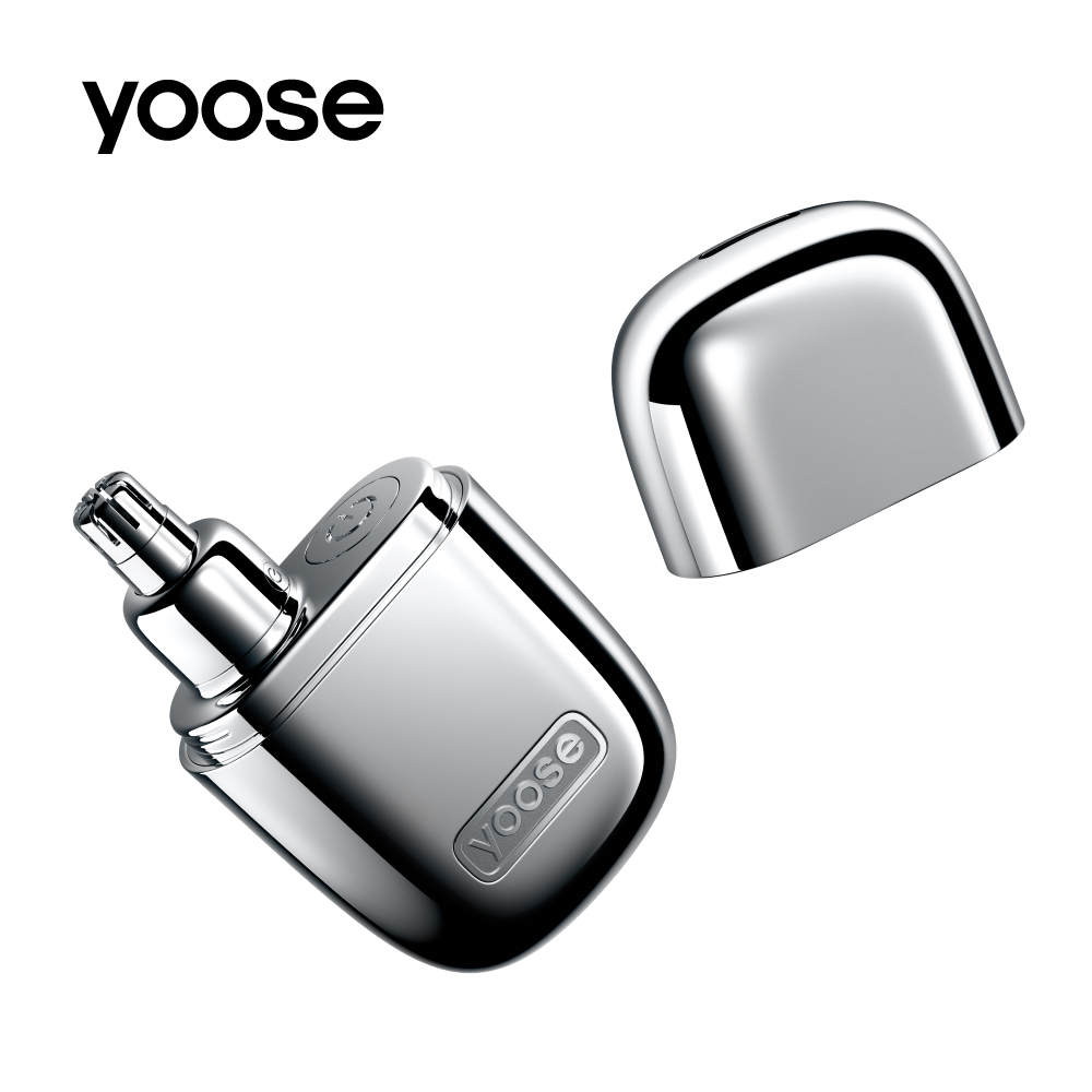 【 yoose 有色】MINI NOSE TRIMMER 全合金隨身電動鼻毛修剪器