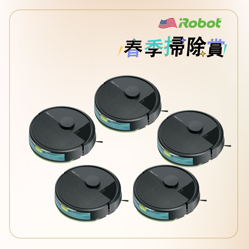 iRobot 【美國機器人】Roomba 105 Combo 掃拖機器人-5台超值組
