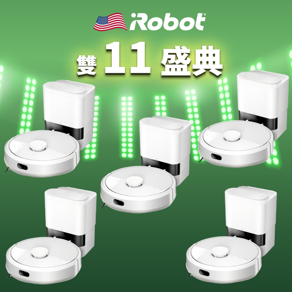 iRobot 【美國機器人】Roomba 105 Combo 自動集塵掃拖機器人-5台超值組