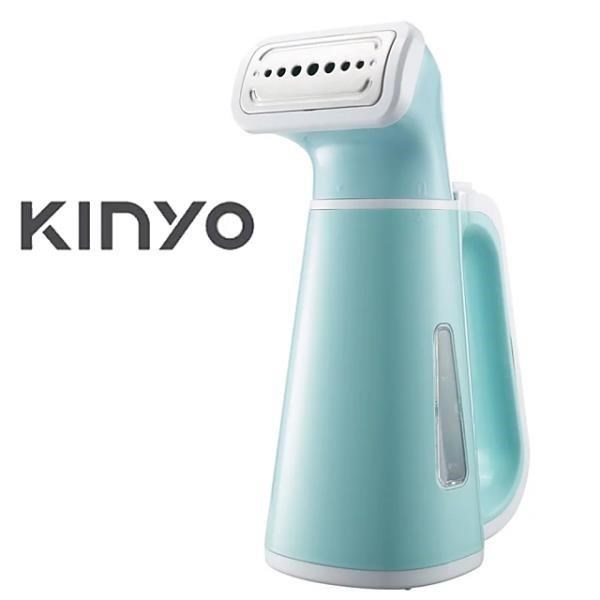 【KINYO】手持小巧蒸氣掛燙機-藍色 HMH8450