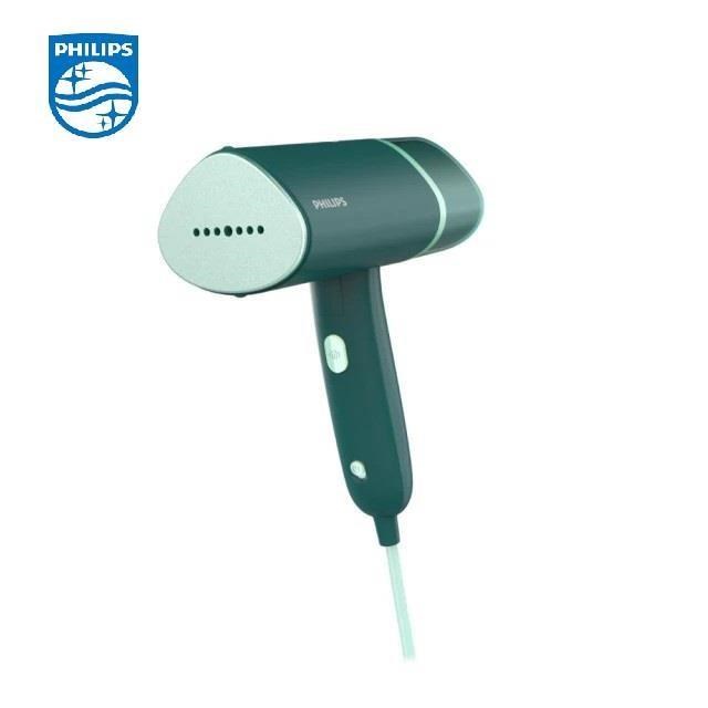 PHILIPS 飛利浦 手持式蒸汽掛燙機-鼠尾草綠 STH3024/70+除毛球機(GCA2200)
