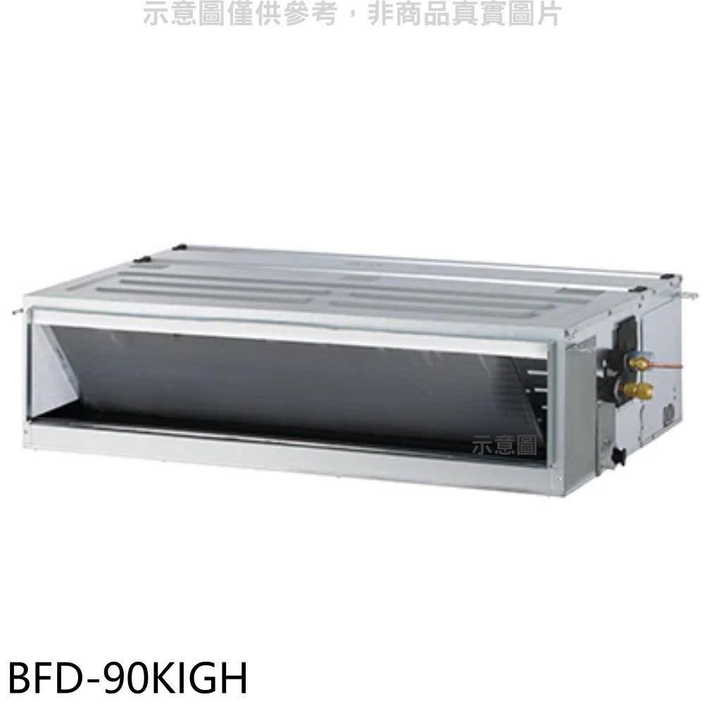 華菱【BFD-90KIGH】變頻冷暖正壓式吊隱式冷氣內機