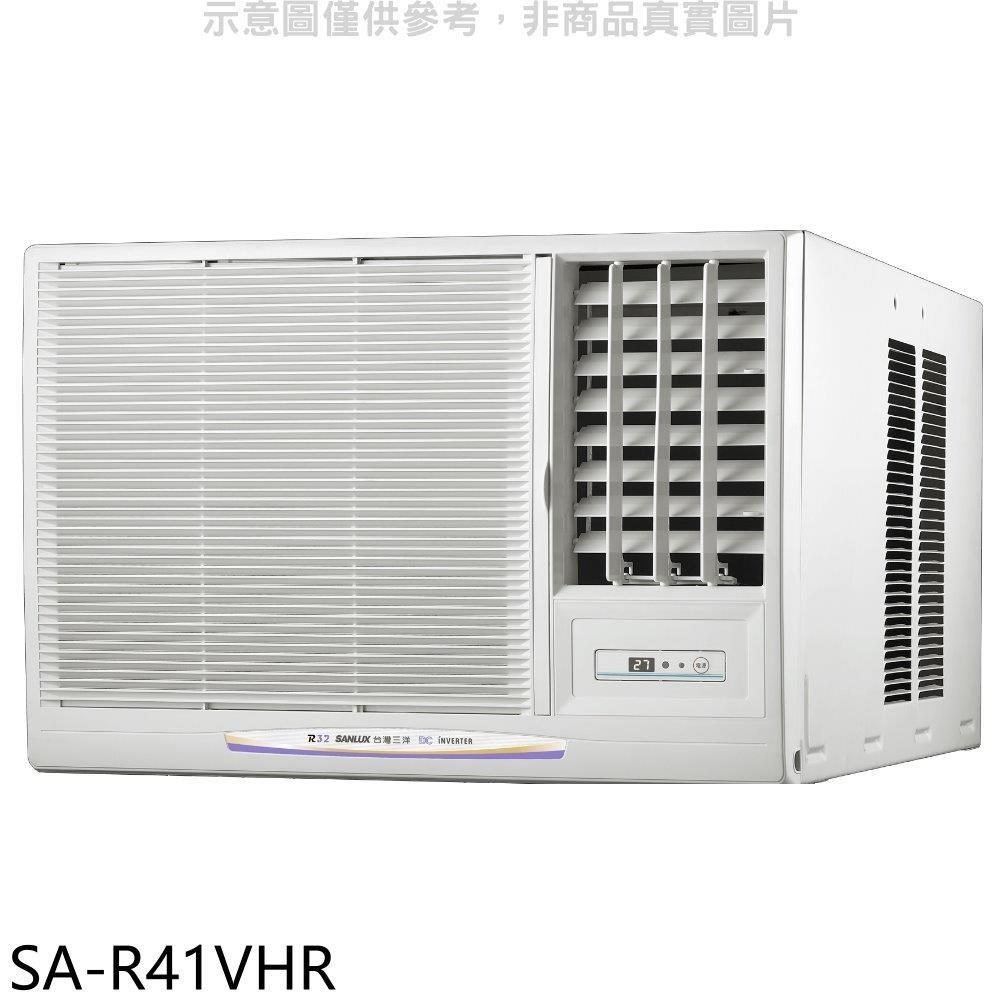 SANLUX台灣三洋【SA-R41VHR】R32變頻冷暖右吹窗型冷氣(含標準安裝)