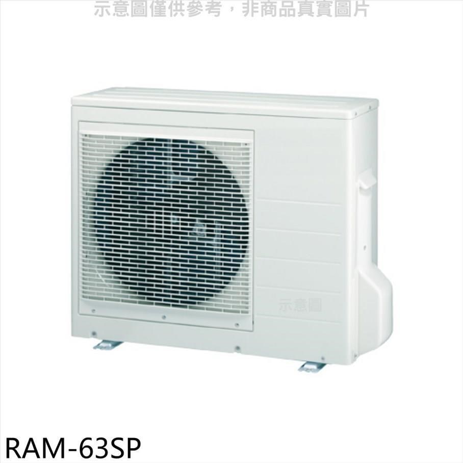 日立江森【RAM-63SP】變頻1對2分離式冷氣外機