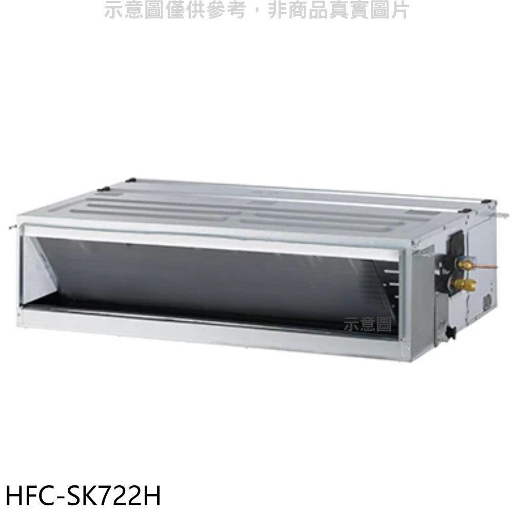 禾聯【HFC-SK722H】變頻冷暖吊隱式分離式冷氣內機
