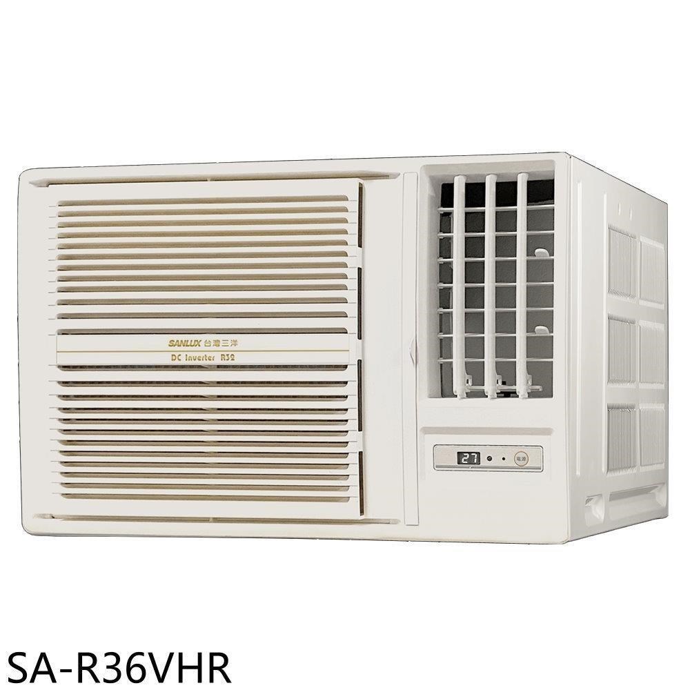 SANLUX台灣三洋【SA-L36VHR】R32變頻冷暖左吹窗型冷氣