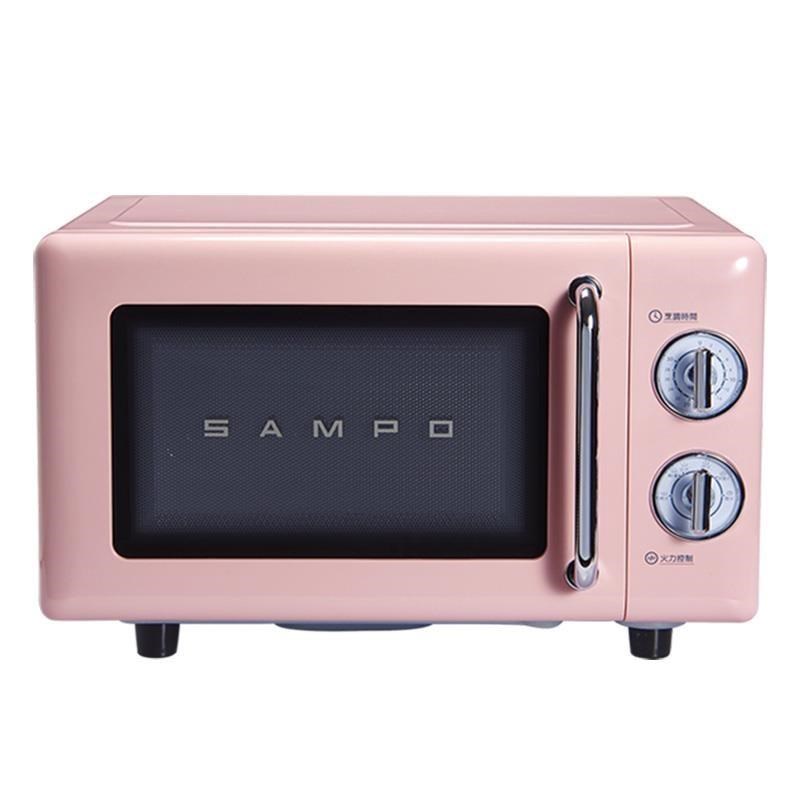 【SAMPO聲寶】20L經典美型機械式平台微波爐 RE-C020PR