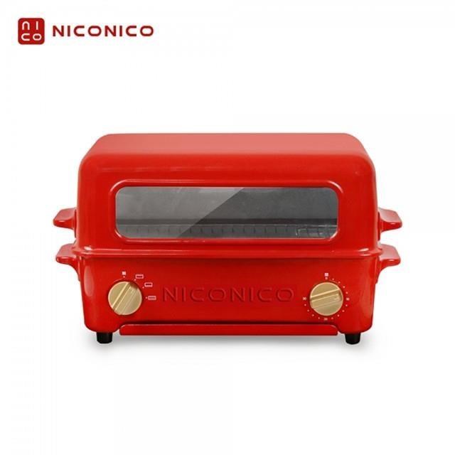 【NICONICO】掀蓋燒烤式蒸氣烤箱 NI-S805