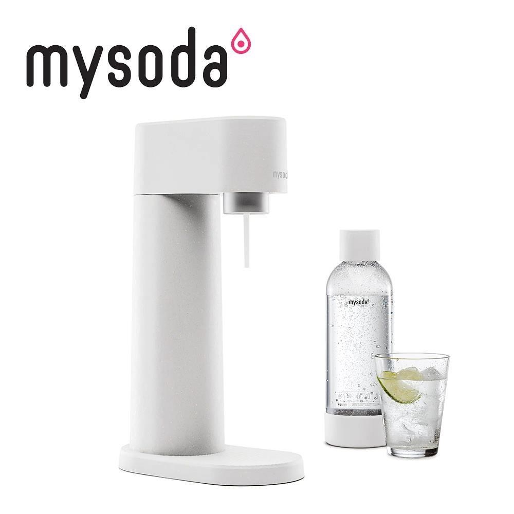 【mysoda】WOODY木質氣泡水機-樹冰白 WD002-W