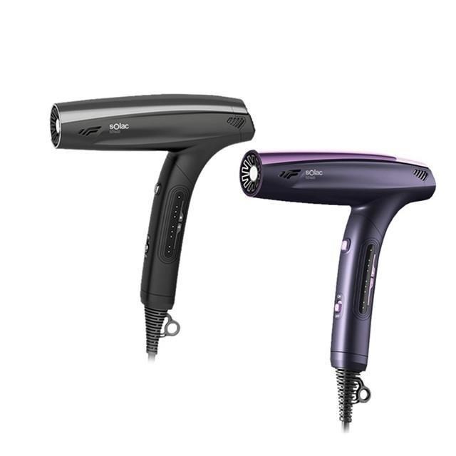 sOlac 雙效離子智能吹風機 星宇黑/極光紫 SD-1600