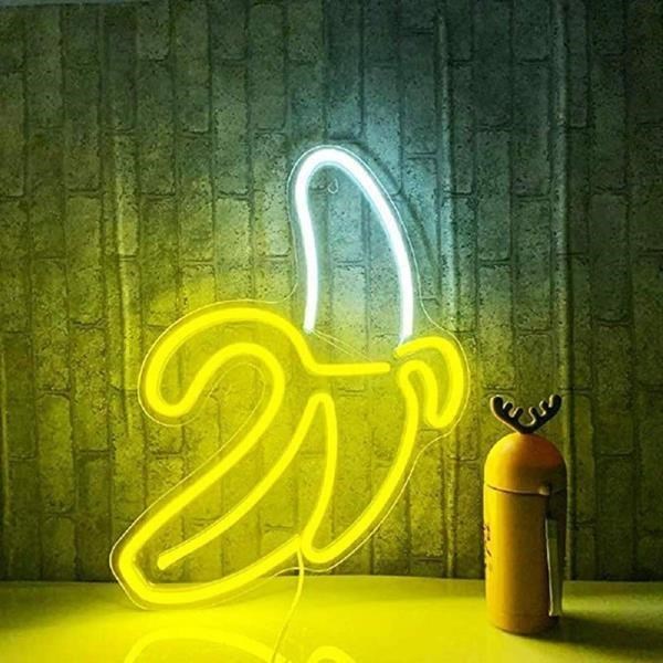 【Light in Plan O】造型背板霓虹燈 - 香蕉