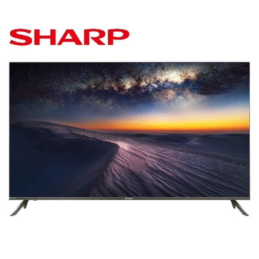 SHARP 夏普 【南紡購物中心】 65吋4K UHD Android連網液晶顯示器 4T-C65DJ1T