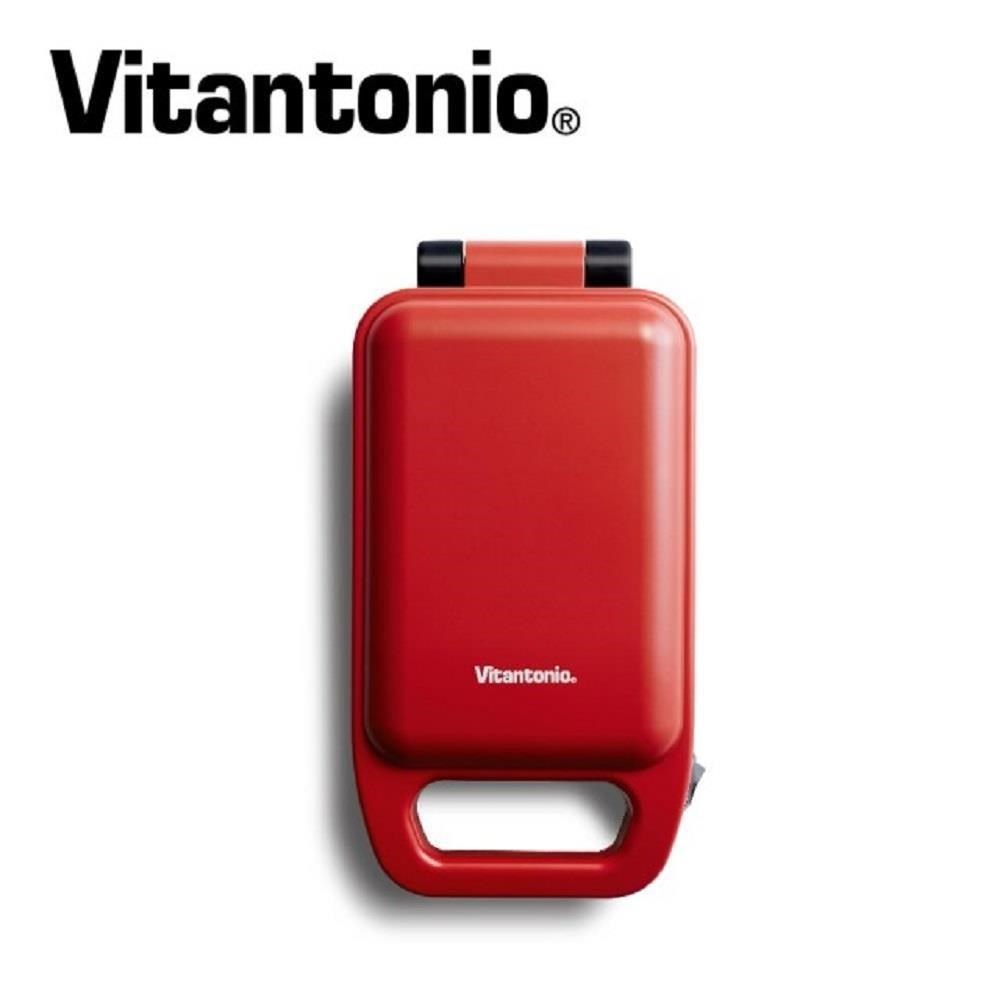 【日本Vitantonio】厚燒熱壓三明治機(番茄紅)VHS-10B-TM