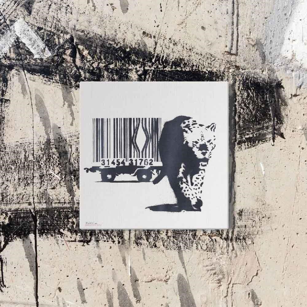 【EPOCHSIA夏潮 x 英國 Banksy】藍牙畫布音箱聯名款 Barcode-條碼