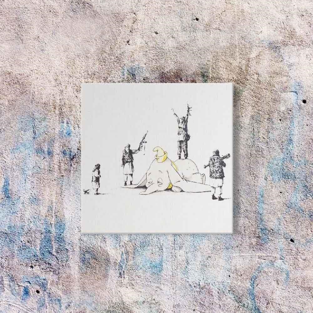 【EPOCHSIA夏潮 x 英國 Banksy】藍牙畫布音箱聯名款 Dumbo-小飛象
