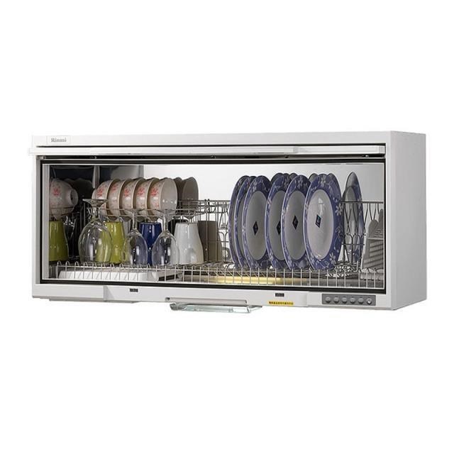 林內【RKD-180UVL(W)】懸掛式烘碗機(UV紫外線殺菌/80cm)白(含全臺安裝)