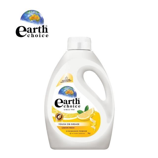 【Earth Choice】澳洲植萃洗碗機專用洗碗粉 檸檬味 1KG/罐裝