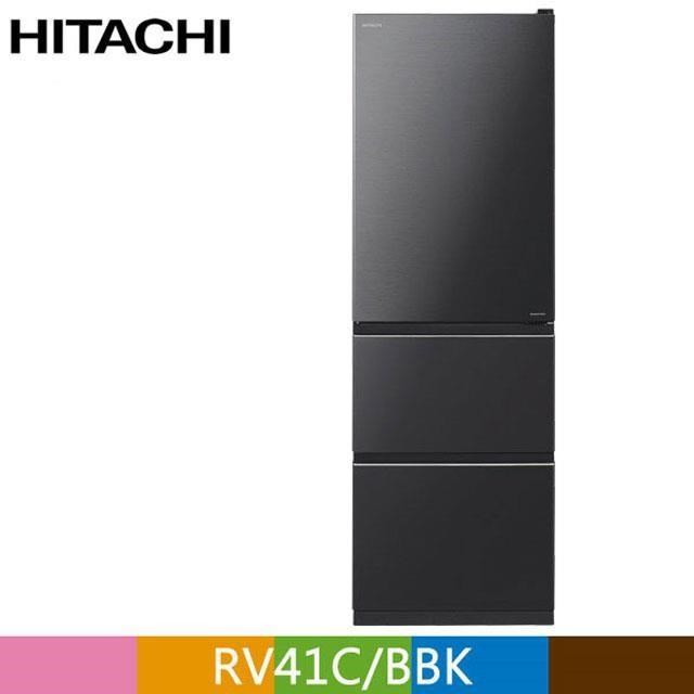 HITACHI 日立 394公升變頻三門冰箱RV41C 星燦灰(BBK)