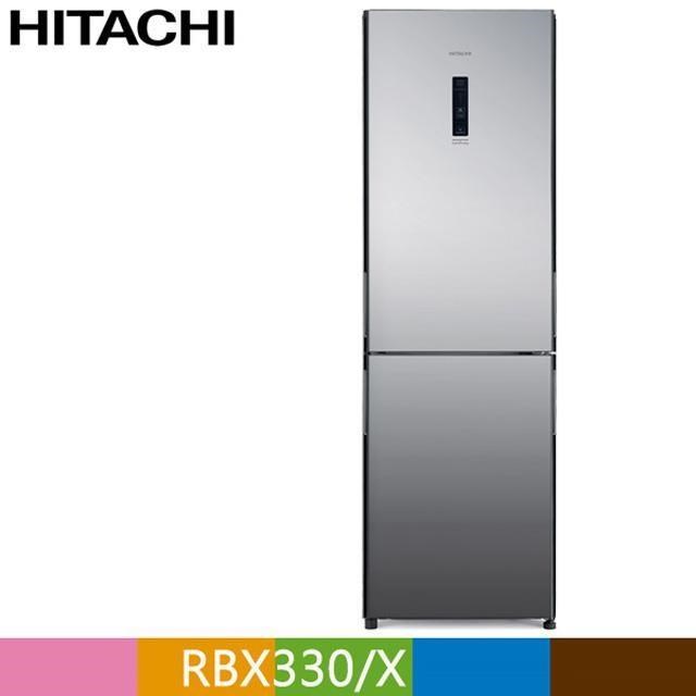HITACHI 日立 313公升變頻琉璃兩門冰箱RBX330琉璃鏡(X)