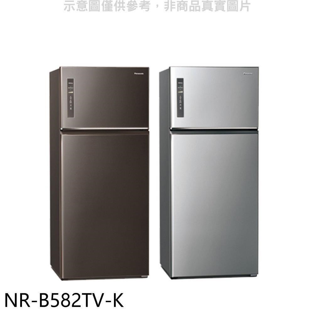 Panasonic國際牌【NR-B582TV-K】580公升雙門變頻冰箱晶漾黑