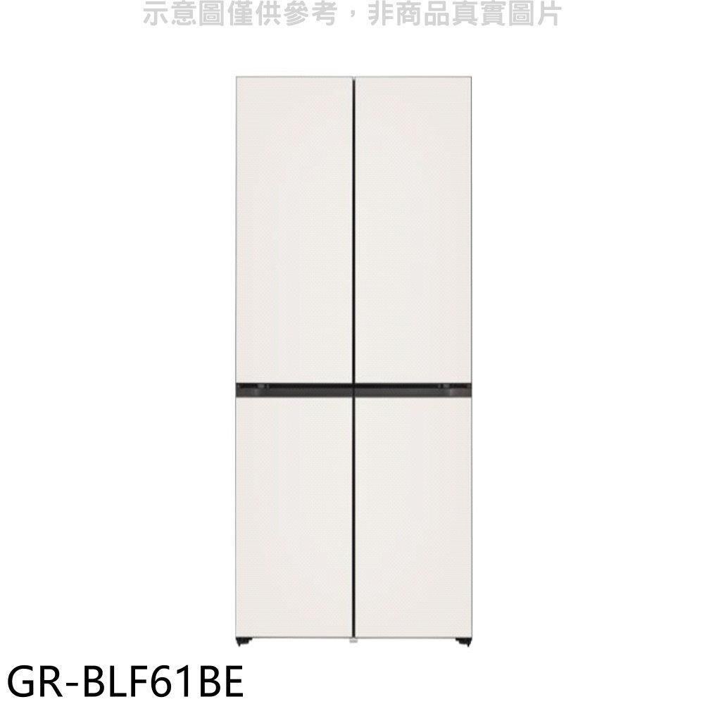 LG樂金【GR-BLF61BE】610公升對開冰箱