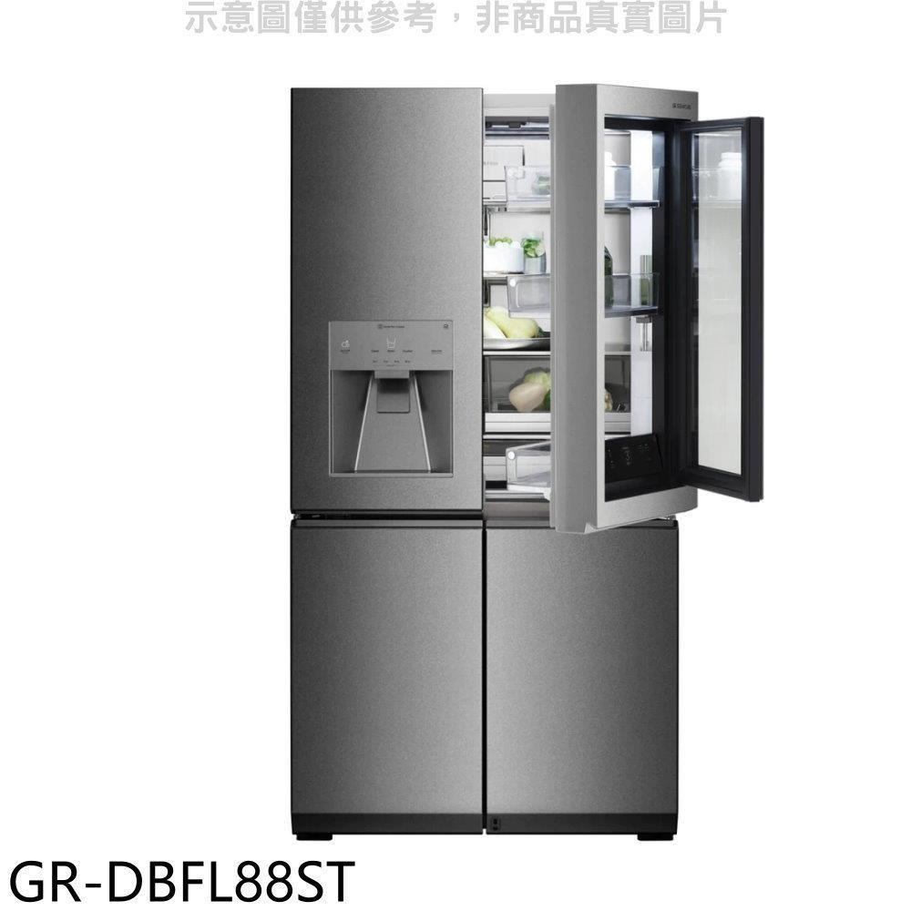 LG樂金【GR-DBFL88ST】851公升敲敲看自動製冰門外SIGNATURE冰箱
