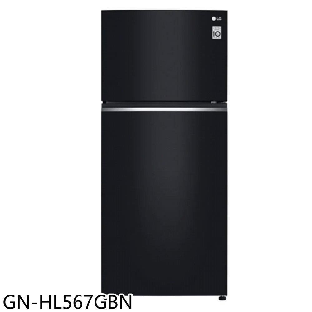 LG樂金【GN-HL567GBN】525公升雙門變頻鏡面曜石黑冰箱