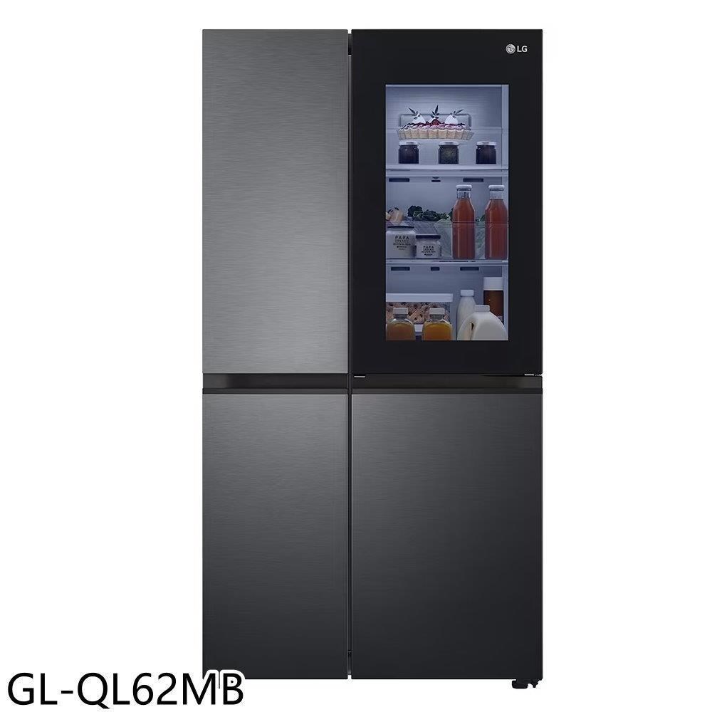 LG樂金【GL-QL62MB】653公升敲敲看門中門對開冰箱