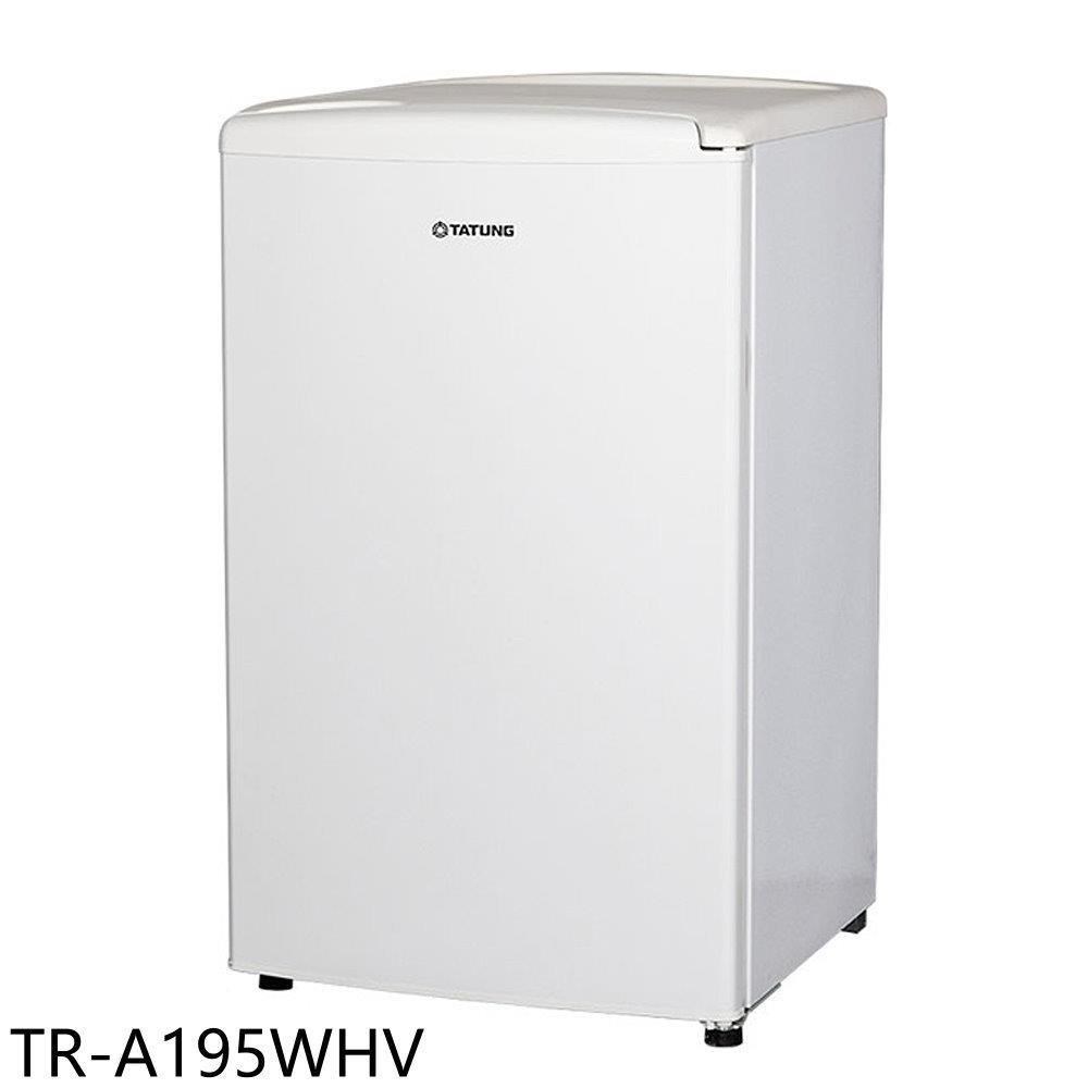 大同【TR-A195WHV】95公升單門白色冰箱