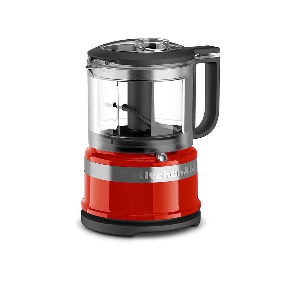 【KitchenAid】3.5 cup 升級版 迷你食物調理機 經典紅 3KFC3516TER