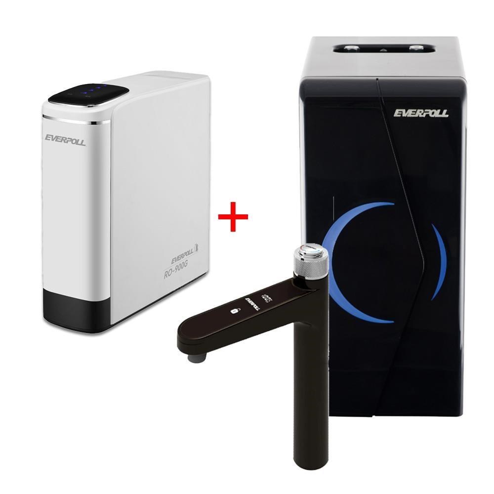 EVERPOLL 愛科濾淨 廚下型調溫無壓飲水機 EP-168 PLUS+廚下式直出RO淨水器 RO-900G