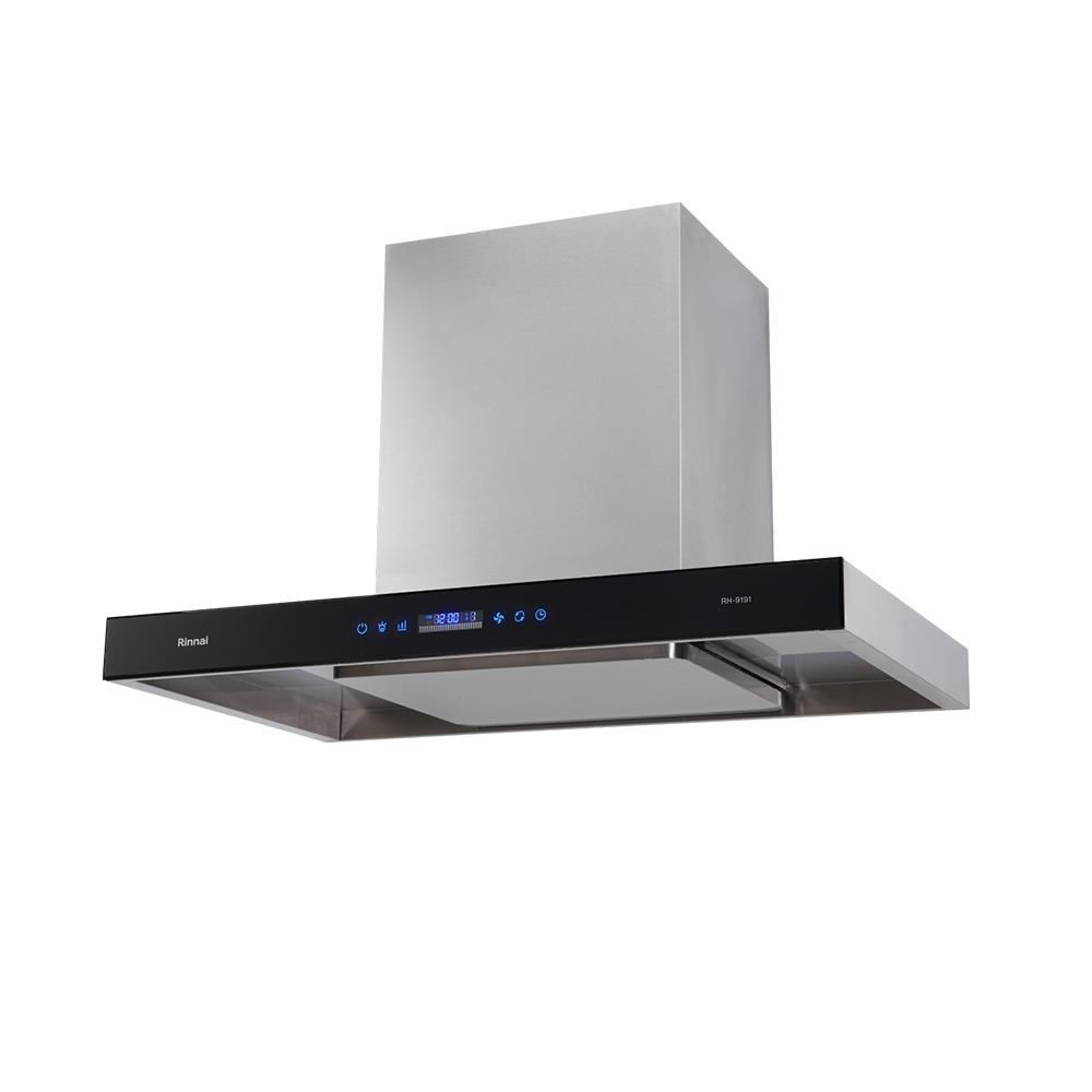 Rinnai 林內 RH-9191 倒T式智能升降導流設計90cm排油煙機