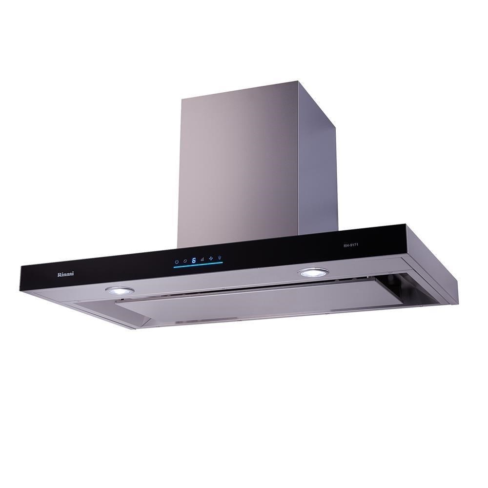 Rinnai 林內 RH-9171 倒T式4D直吸導流設計90cm排油煙機