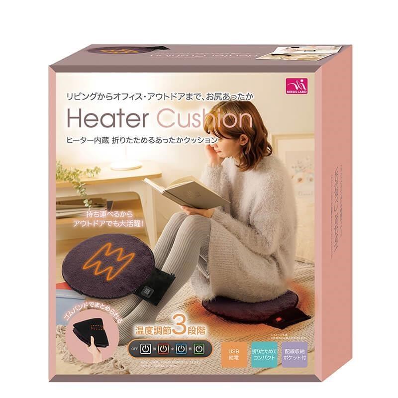 【日本Needs Labo】 USB發熱保暖坐墊 一入