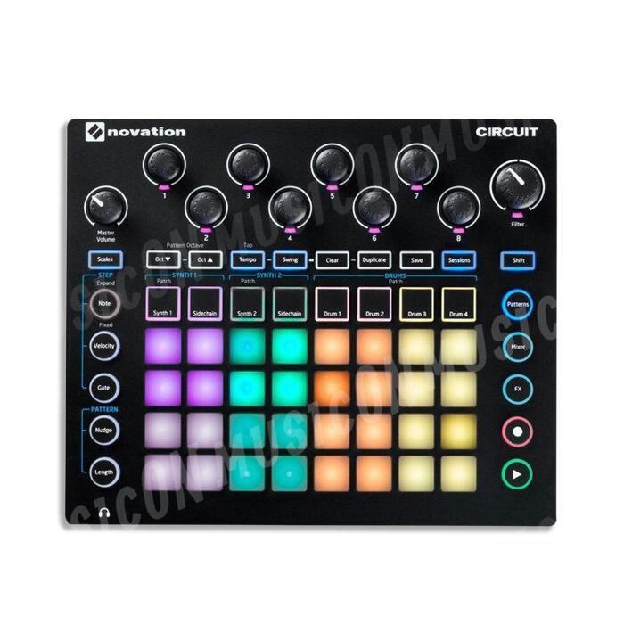 合成器 Novation Circuit MIDI控制器 內建節奏機 鼓機